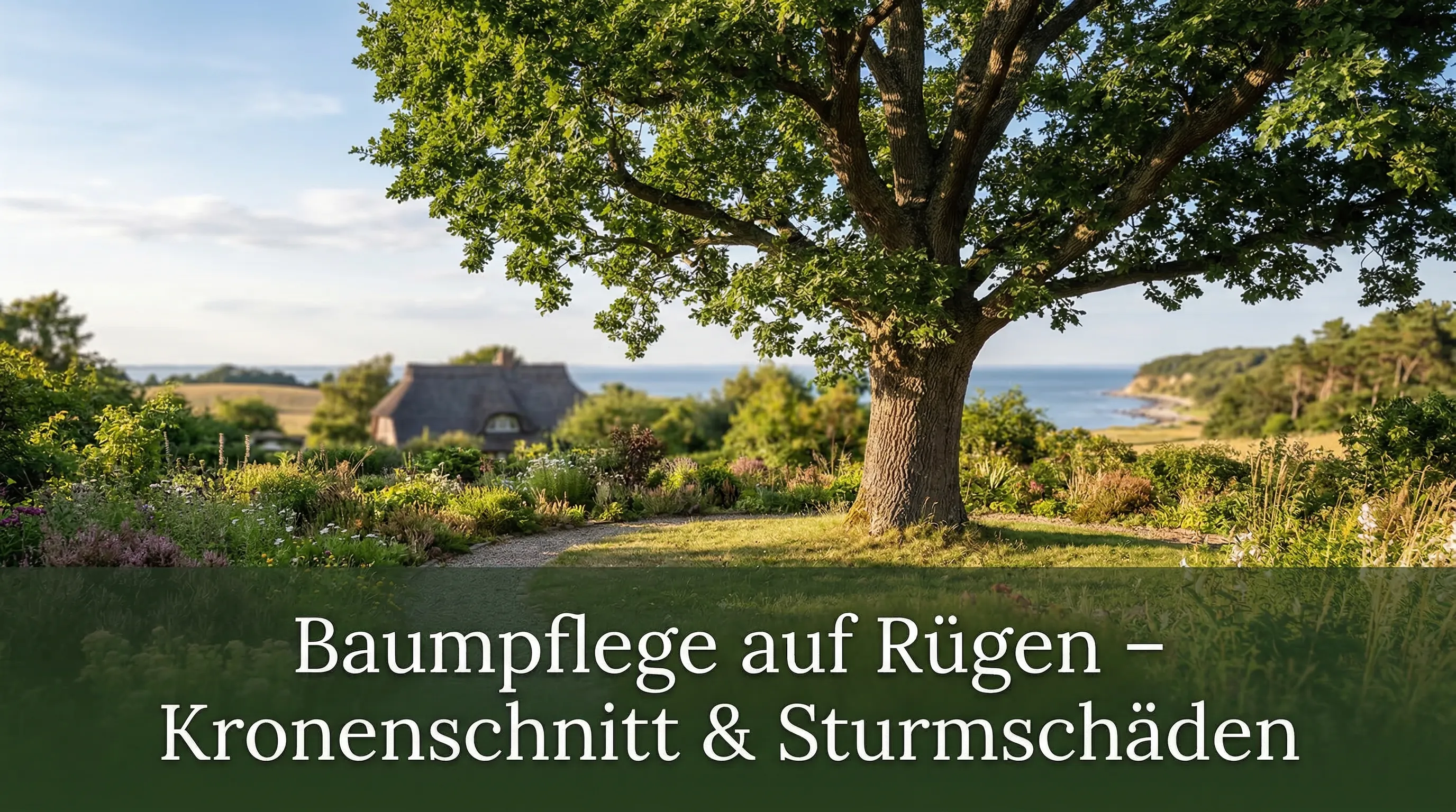 Baumpflege auf Rügen – Kronenschnitt, Sturmschäden und Totholz