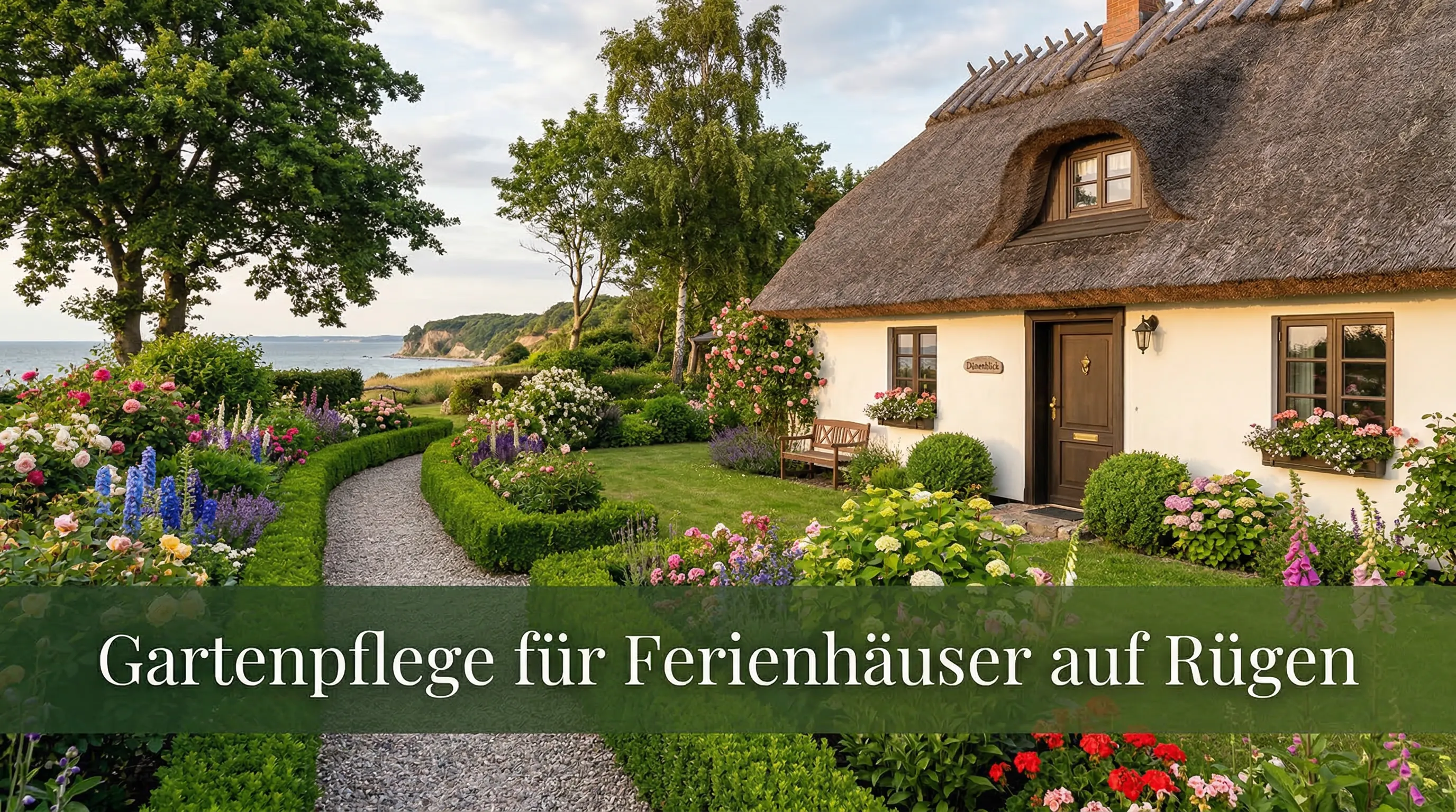 Gartenpflege für Ferienhäuser auf Rügen – So bleibt Ihr Grundstück gepflegt
